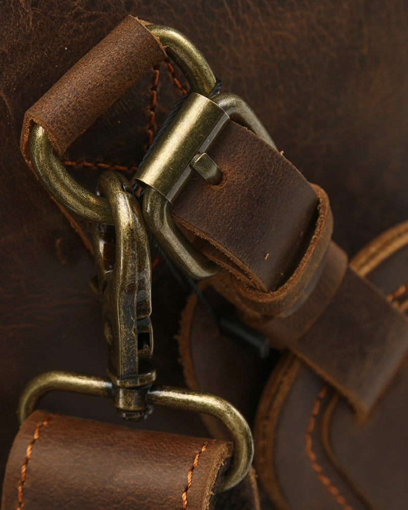 Montague Leather Duffle